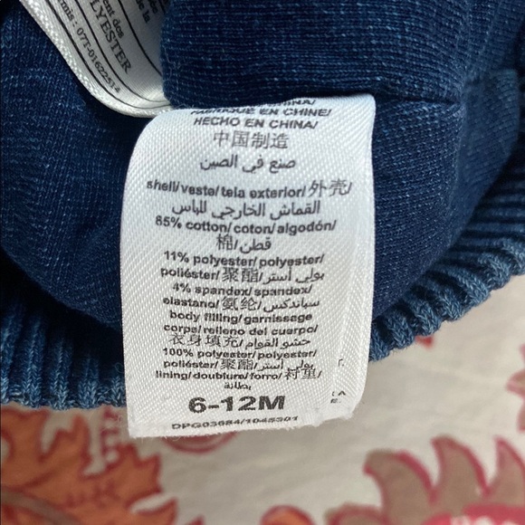 Splendid sherpa-lined jean jacket 6-12 mo - Picture 6 of 6